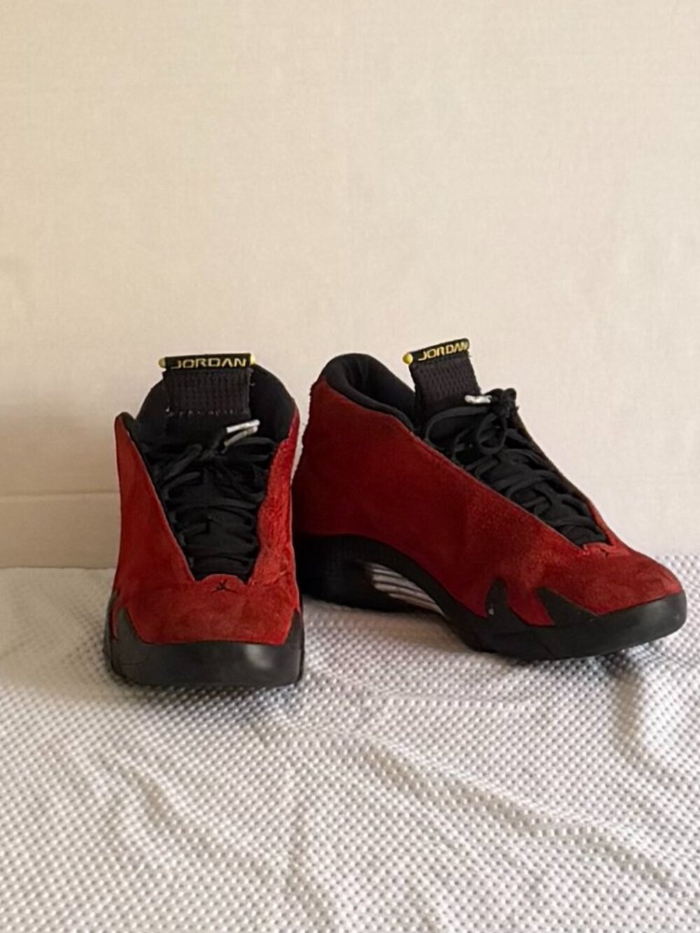 Air Jordan Retro 14 Red ‘Ferrari’ Men's Sneakers Size 10 ½*